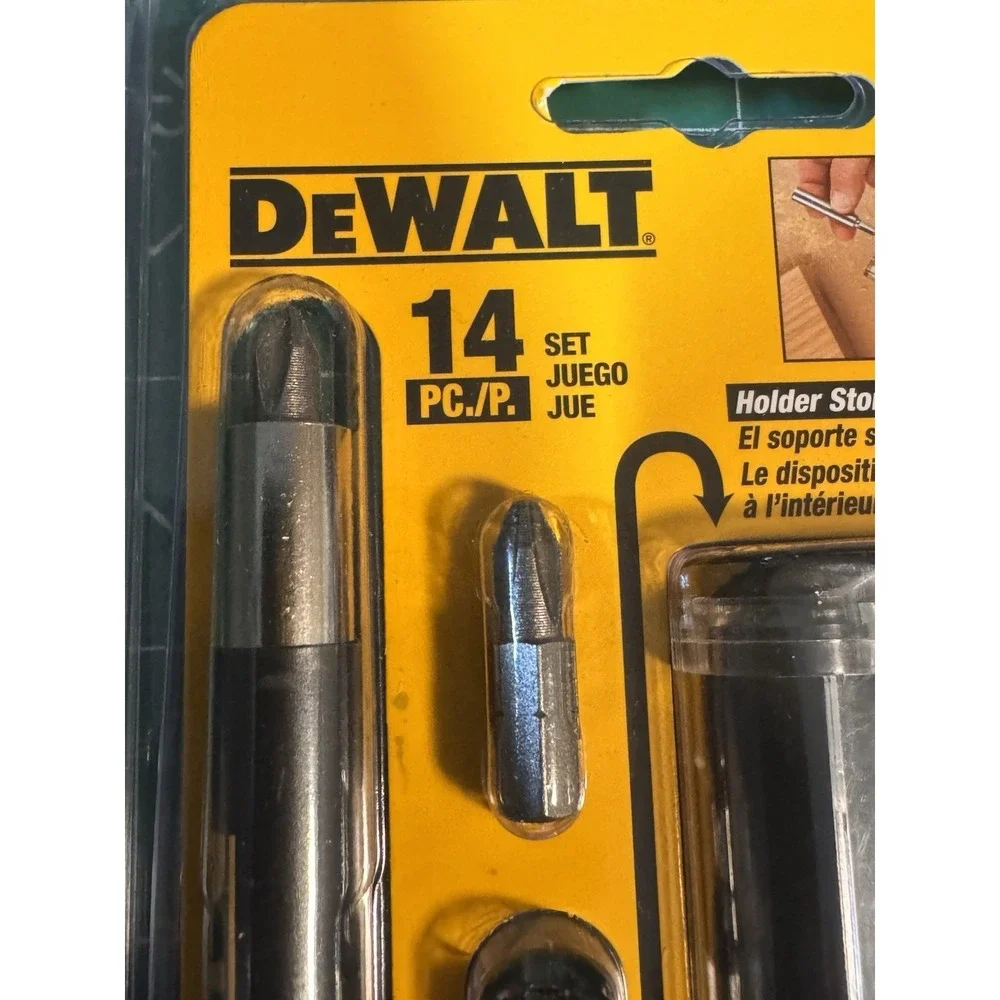 DeWalt 14-Piece Hand Tool Set w/Screwdriver, Torx, Square Bits & Case DW2099 NEW
